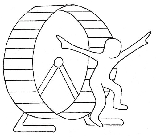 Large hamster wheel